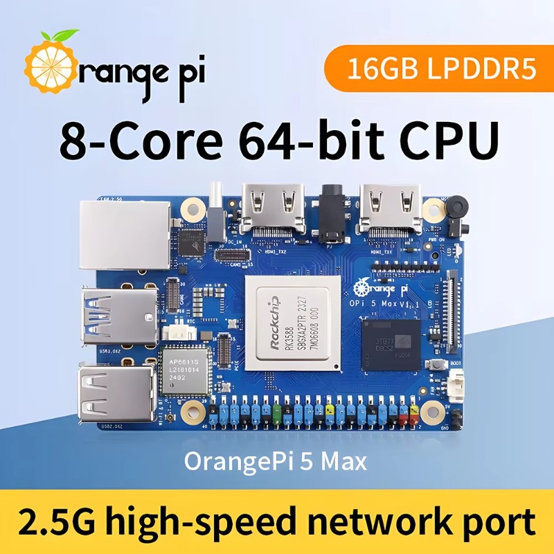 【Bestseller】OEM Orange Pi 5 MA – Orange Pi 5 Max Rk3588 Bewertung und Preis