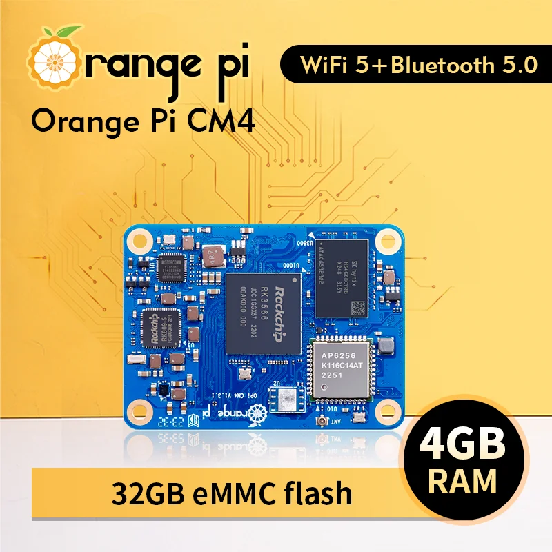 Orange Pi CM4 4GB RAM 32GB EMM – Compute Module 4 32Gb Wifi Bewertung und Preis